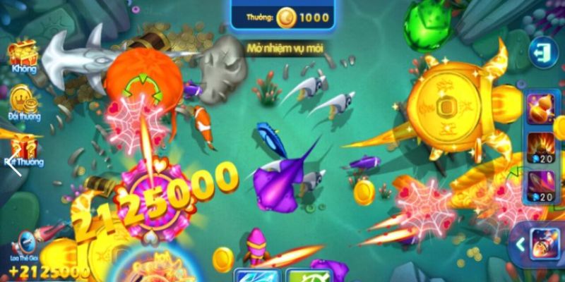 Chiến thuật kết hợp ná bắn cá hiệu quả trong game